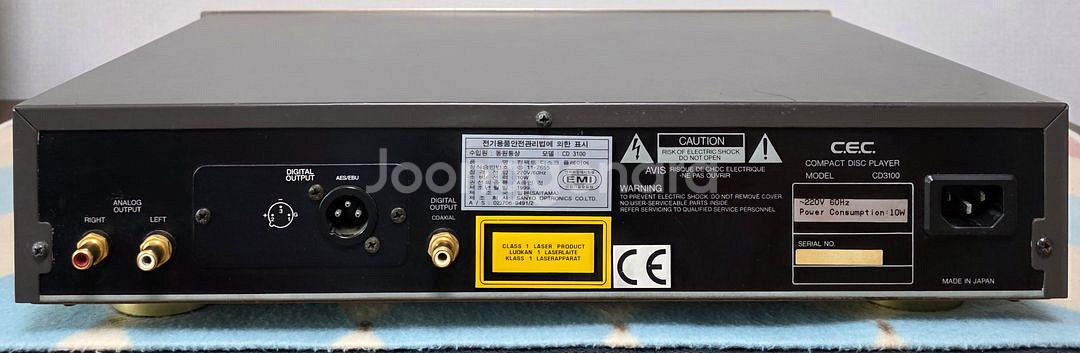 C.E.C. CD 플래이어 CD3100--4