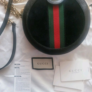 구찌 오피디아 탬버린백 스웨이드