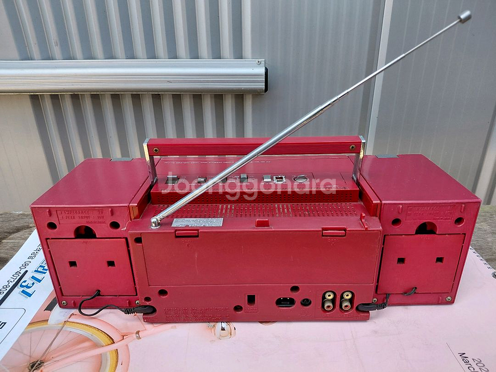 일본/내쇼날 4밴 라디오 ( 고장품)--6