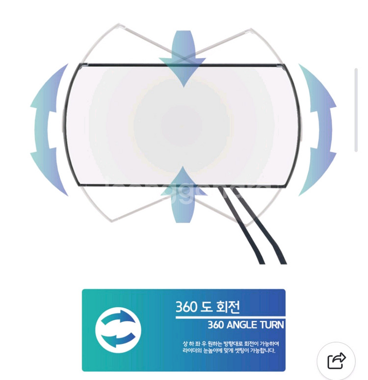 자전거용 백미러 3개--4