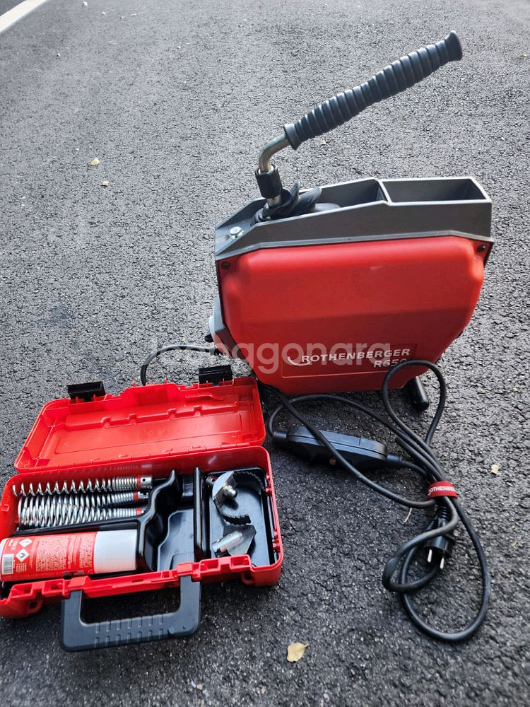 로덴베르거 전동스프링 R650(하수구청소용)--1