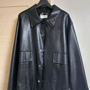 타임 페이크레더 자켓