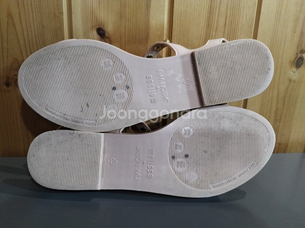 235mm 멜리사 x 제이슨우 아르 테미스 스터드 샌들--6