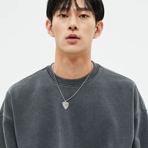 소버먼트 980g 피그먼트 맨투맨 L사이즈