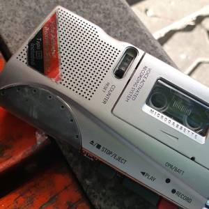 빈티지 레트로 산요 보이스레코더 마이크로테잎포함