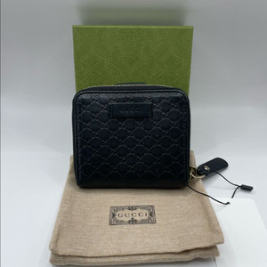 구찌 마이크로 시마 지퍼 반지갑 449395