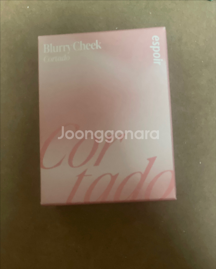 에스쁘아 블러리 치크 코르타도 (미개봉)--0