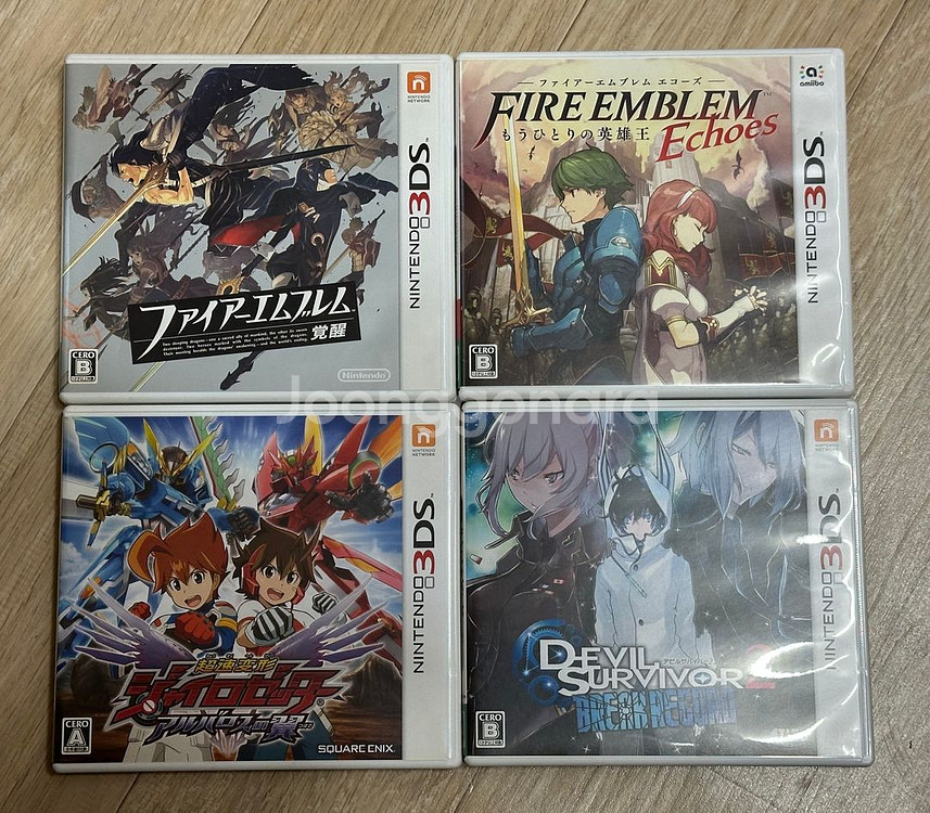 일본어판 닌텐도 3DS 게임타이틀 29개 일괄 판매--2