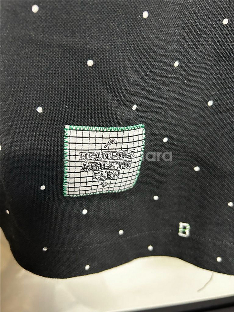 빈폴 블랙 반팔 카라티 판매합니다.--3