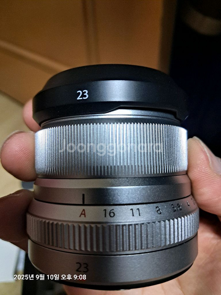 후지필름 XF 23mm F2 R WR 실버렌즈--0