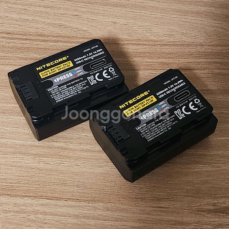 NITECORE 소니 NP-FZ100 배터리--1