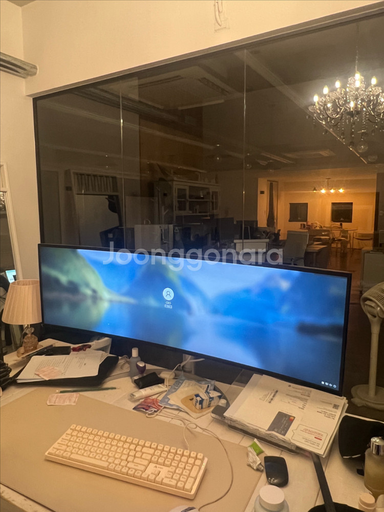 LG 49인치 와이드 모니터--0
