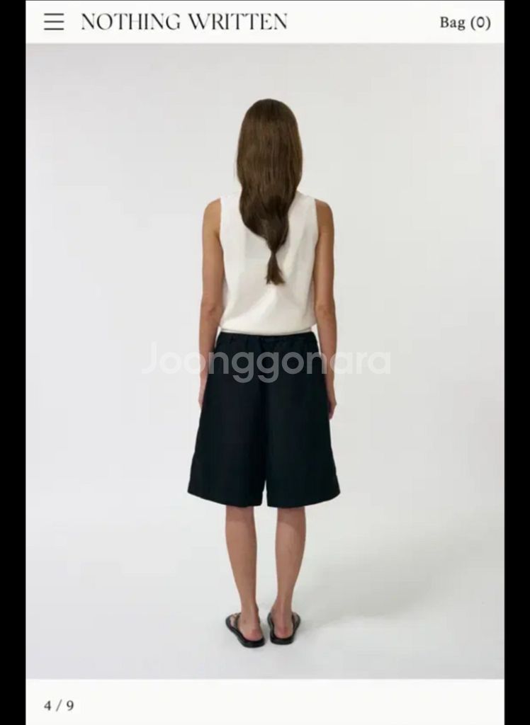 새상품)낫띵리튼 Lash sleeveless knit--3