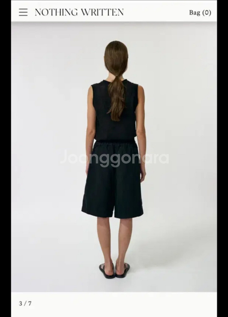 낫띵리튼 Dore sleeveless knit top--2