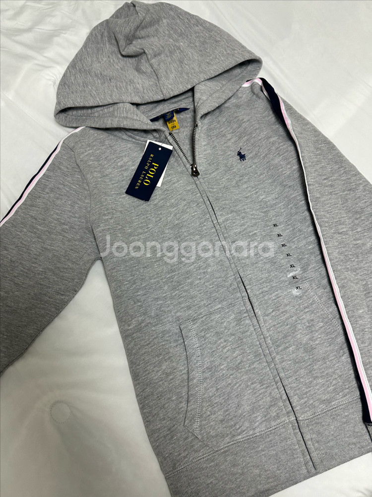 새상품 폴로키즈 폴로걸즈 후드집업 XL 16 160--2