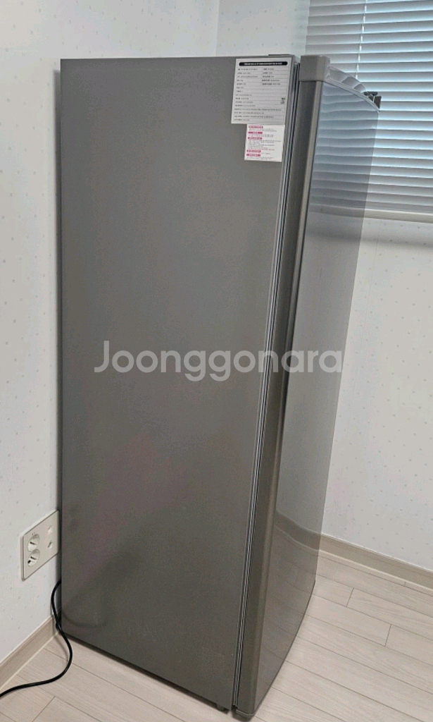 쿠잉전자 168L 스탠드 냉동고 (새제품)--1