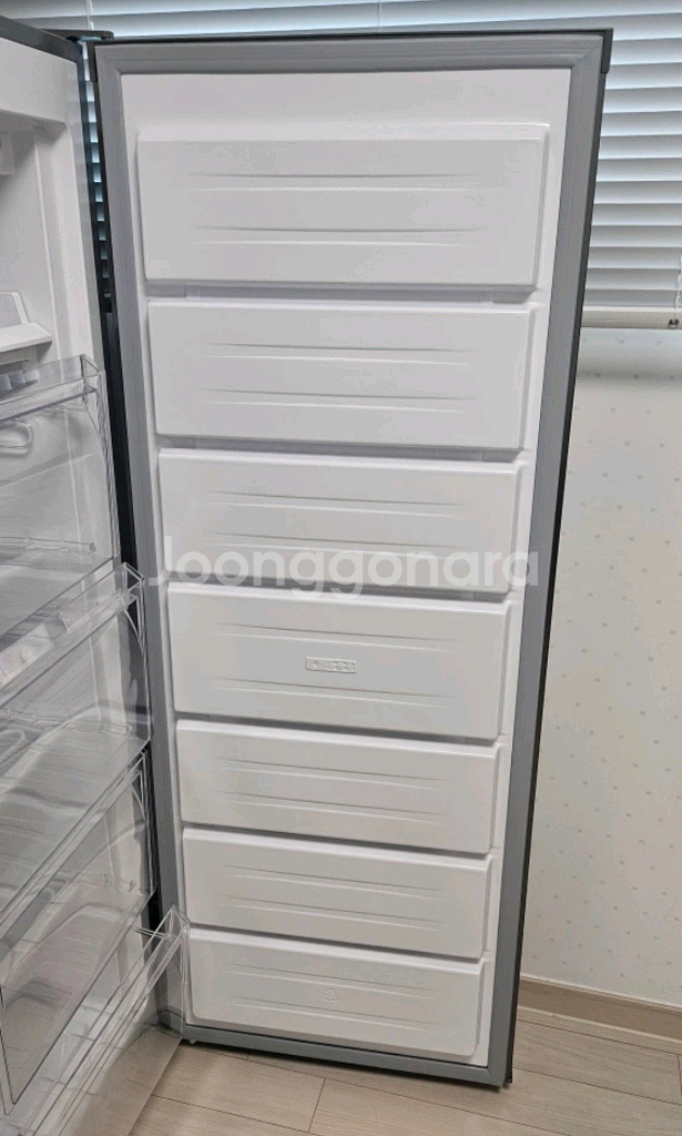 쿠잉전자 168L 스탠드 냉동고 (새제품)--3