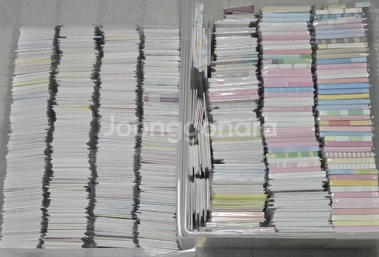 포장용품 10배 랩핑지 도무송 인스 메모지 떡메 스티커--0