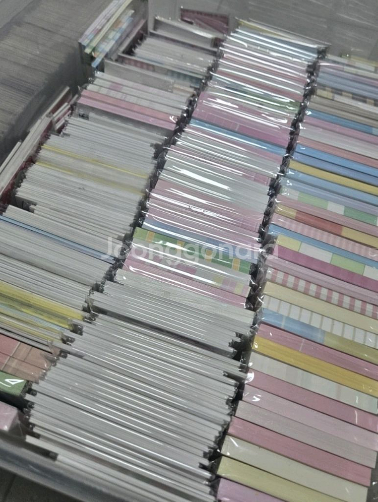 포장용품 10배 랩핑지 도무송 인스 메모지 떡메 스티커--1