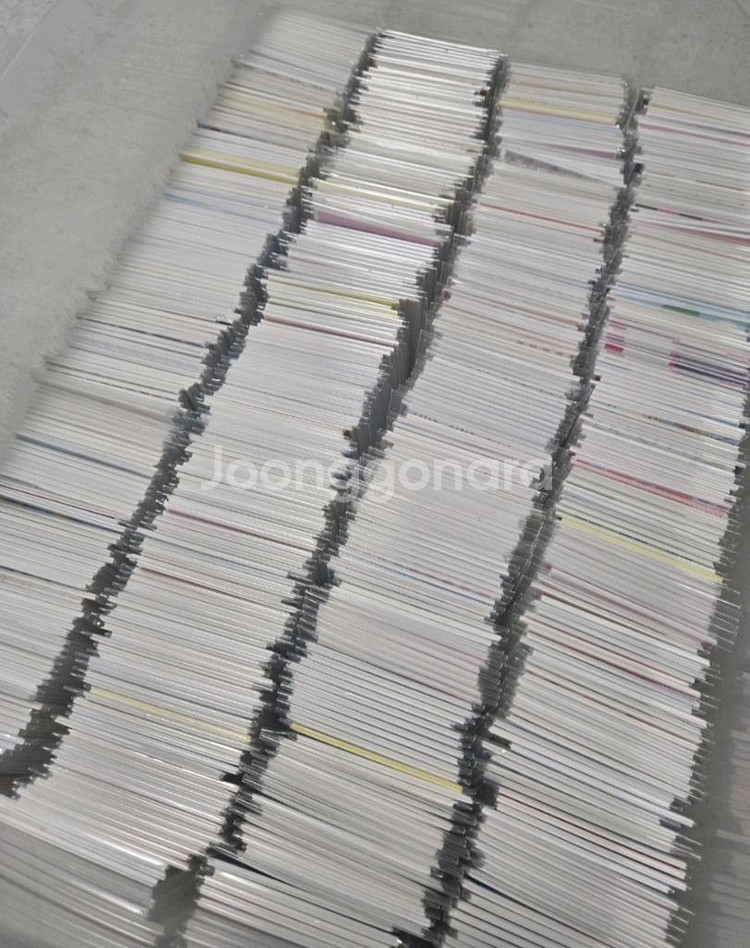 포장용품 10배 랩핑지 도무송 인스 메모지 떡메 스티커--2