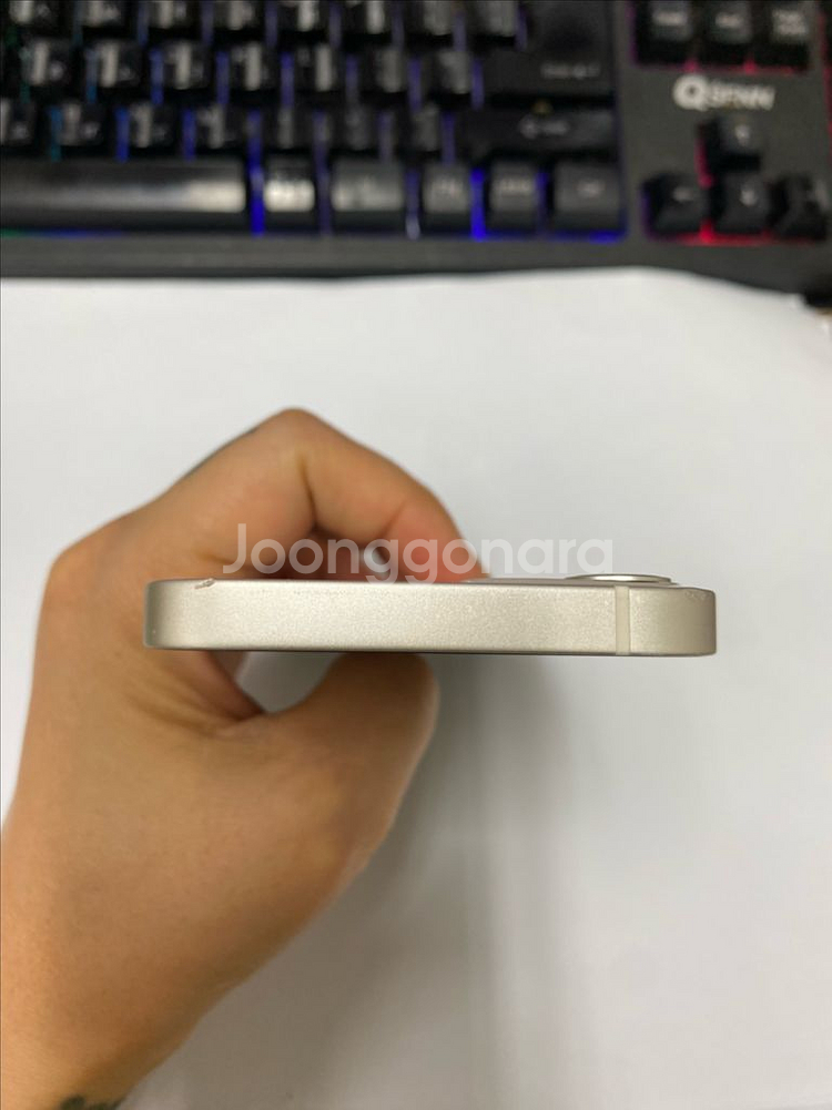 아이폰12미니 화이트 A급 64GB 무잔상 자녀폰--3