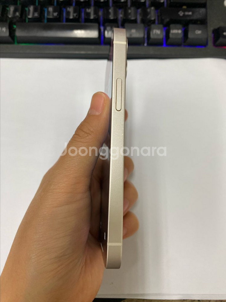 아이폰12미니 화이트 A급 64GB 무잔상 자녀폰--5