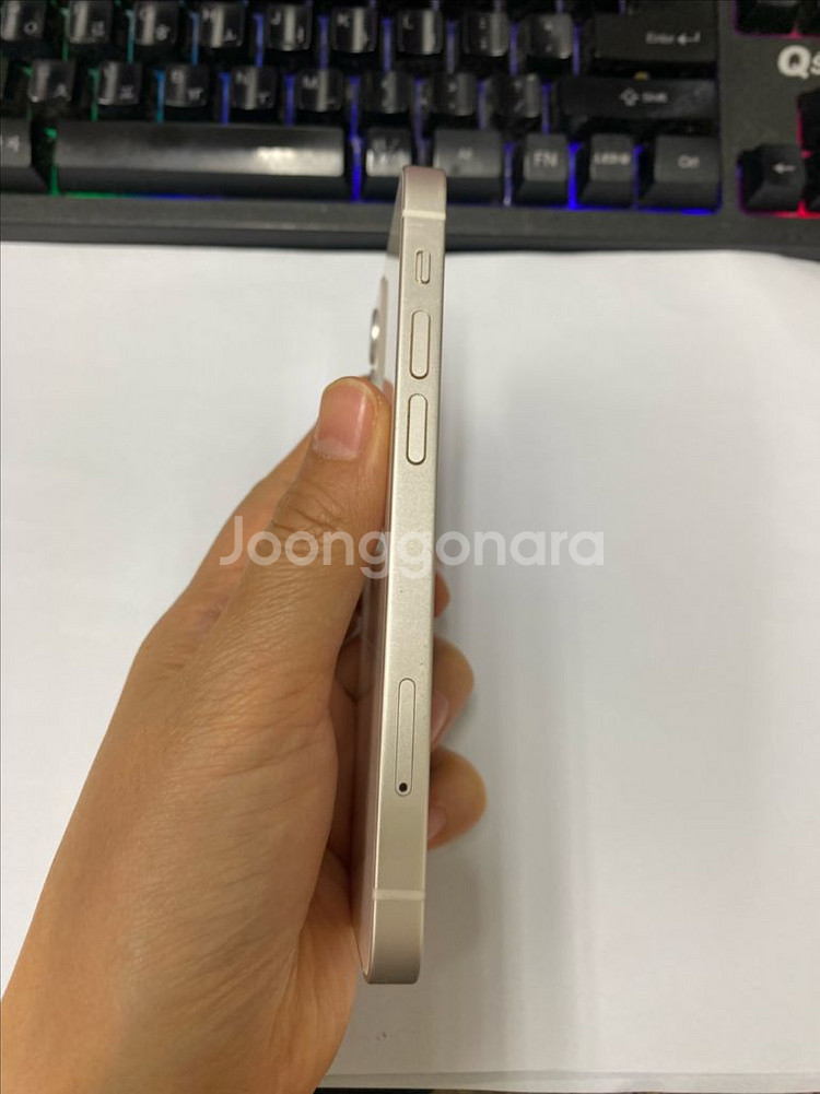 아이폰12미니 화이트 A급 64GB 무잔상 자녀폰--4