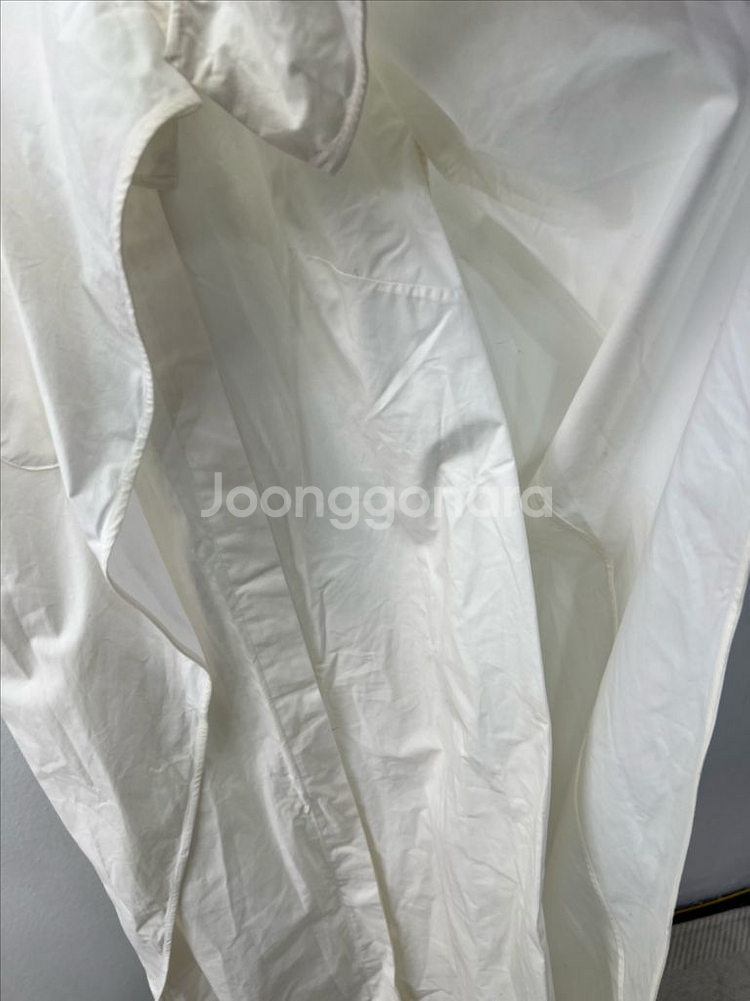 정품) 알렉산더왕 반팔 이중 가죽 셔츠 원피스 2--2