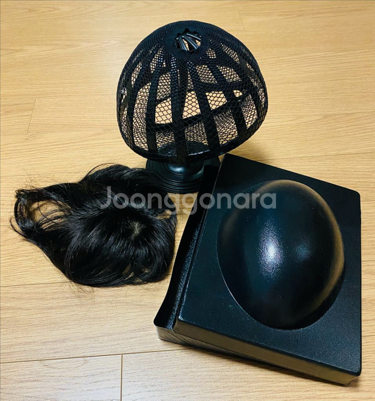 인모 부분 가발(새상품)--0