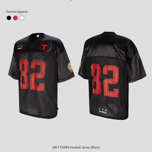 (2XL) 기아타이거즈 아이앱 풋볼 저지(블랙)