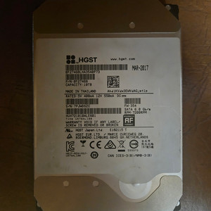 HDD 4TB, 6TB 하드 판매합니다.