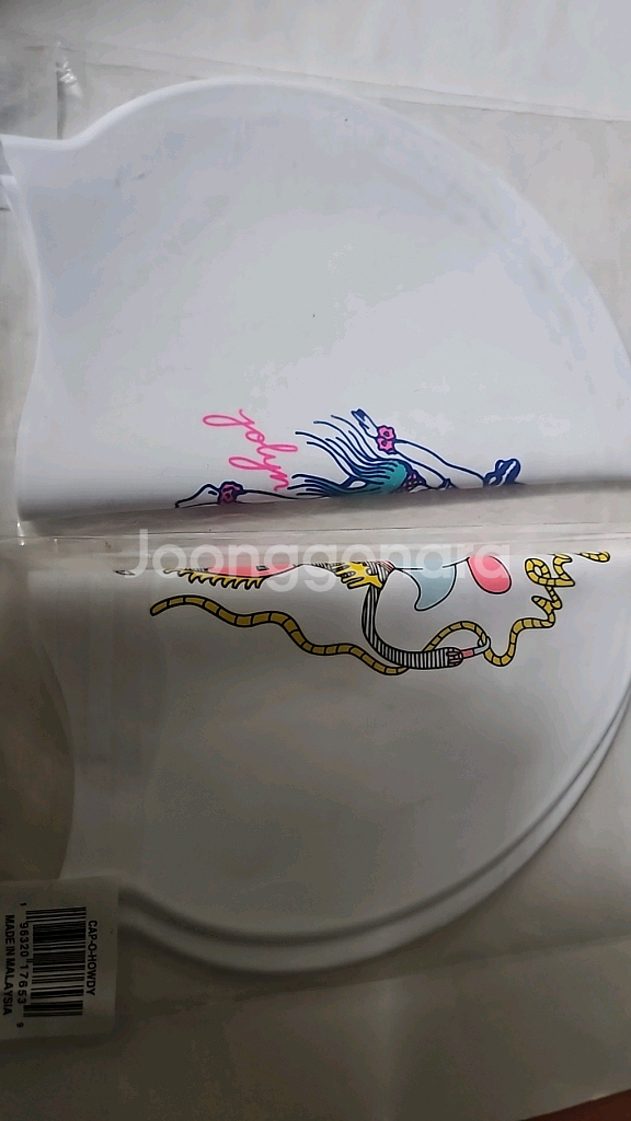 졸린 수모 두 장 세트입니다. 하우디+훌라훌라--0