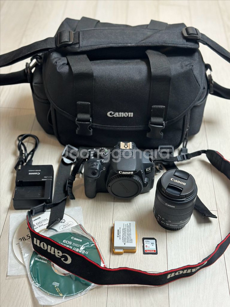 캐논 EOS 700D + 18-55mm 렌즈 풀세트--0
