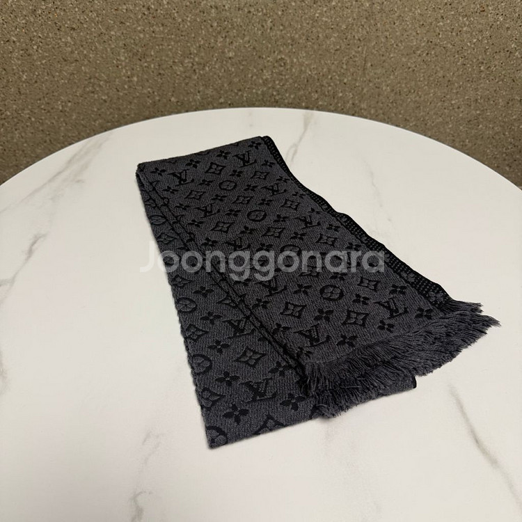 [정품]루이비통 풀 모노그램 머플러 목도리--0