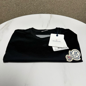 [3XL,새상품]몽클레어 더블 와펜 반팔 블랙
