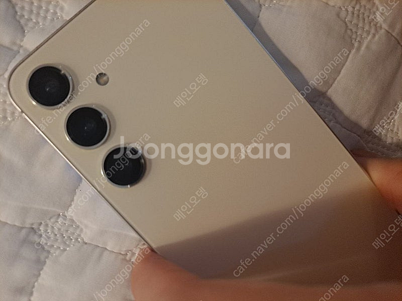 갤럭시S24 플러스 자급제 엠버옐로우 256GB--3