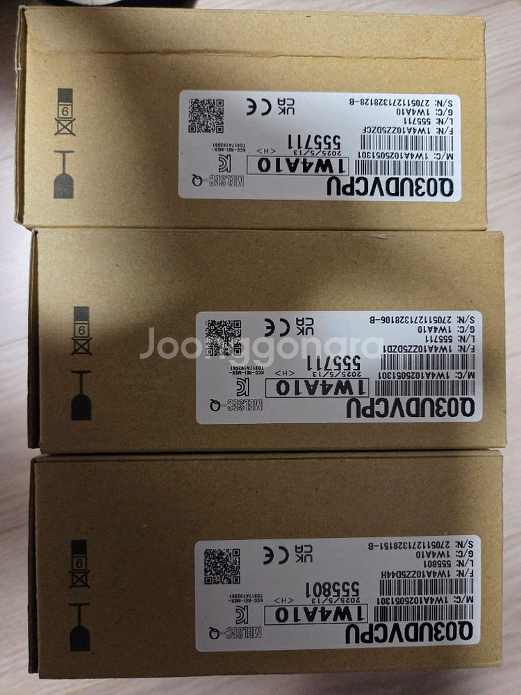 PLC Q03UDV CPU 새상품 3개--0