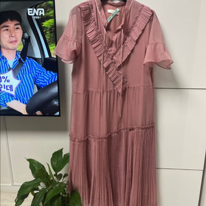 SJSJ 완판 원피스 쉬폰 플리츠 원피스