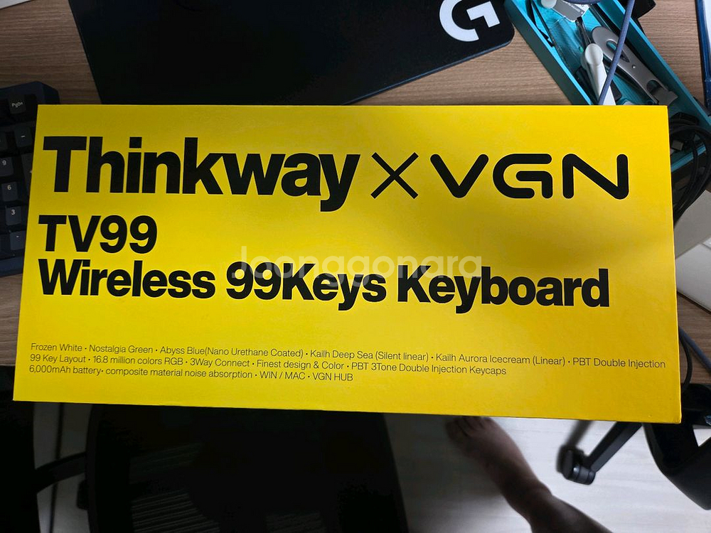 씽크웨이 VGN TV 99 오로라 아이스크림 + 고양이--2