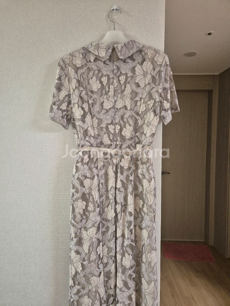 JULIY&CALLA 레이스 원피스 그레이--9