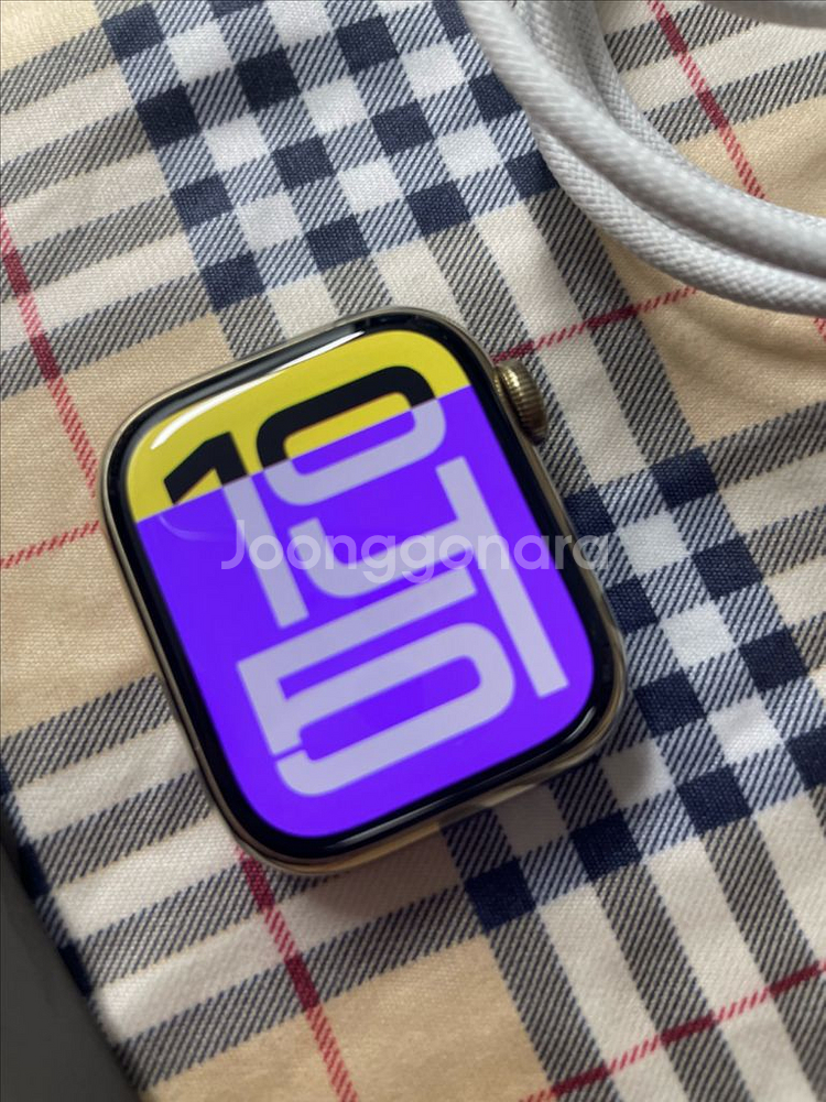 애플워치9스테인리스 41mm S급--1
