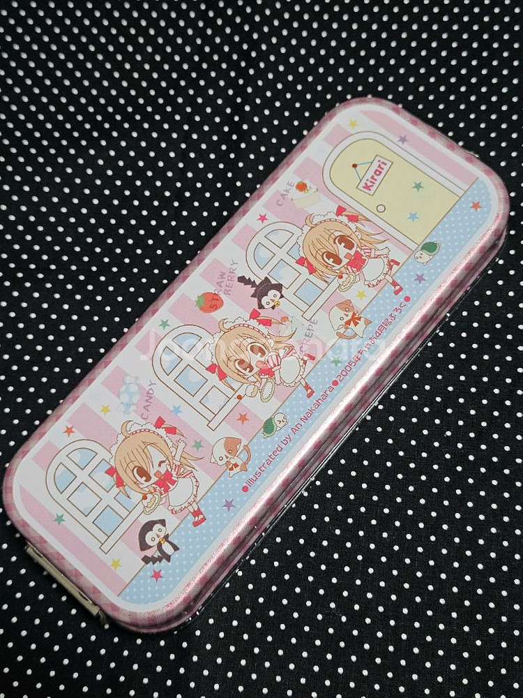 라라의스타일기 글리터 메이드 철제필통 틴케이스 미소녀--4
