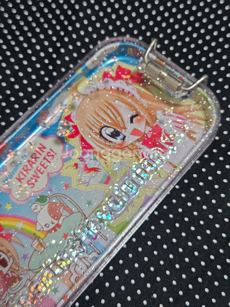 라라의스타일기 글리터 메이드 철제필통 틴케이스 미소녀--3