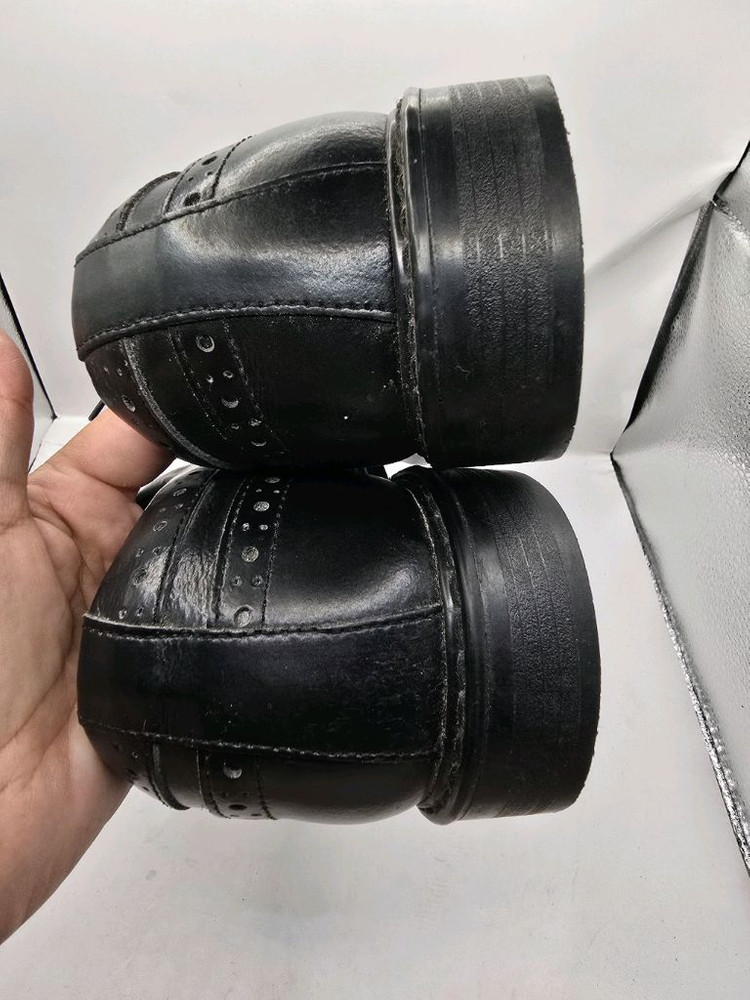 VACCI 남성 블랙 윙팁 구두 270--5