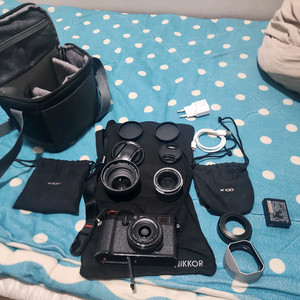 x100f 렌즈 포함