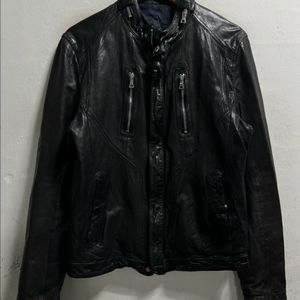 100-105 TEMPO HOMME 레더 양가죽 자켓