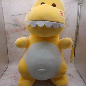짱오락실 파스텔 공룡인형(노랑) 35cm