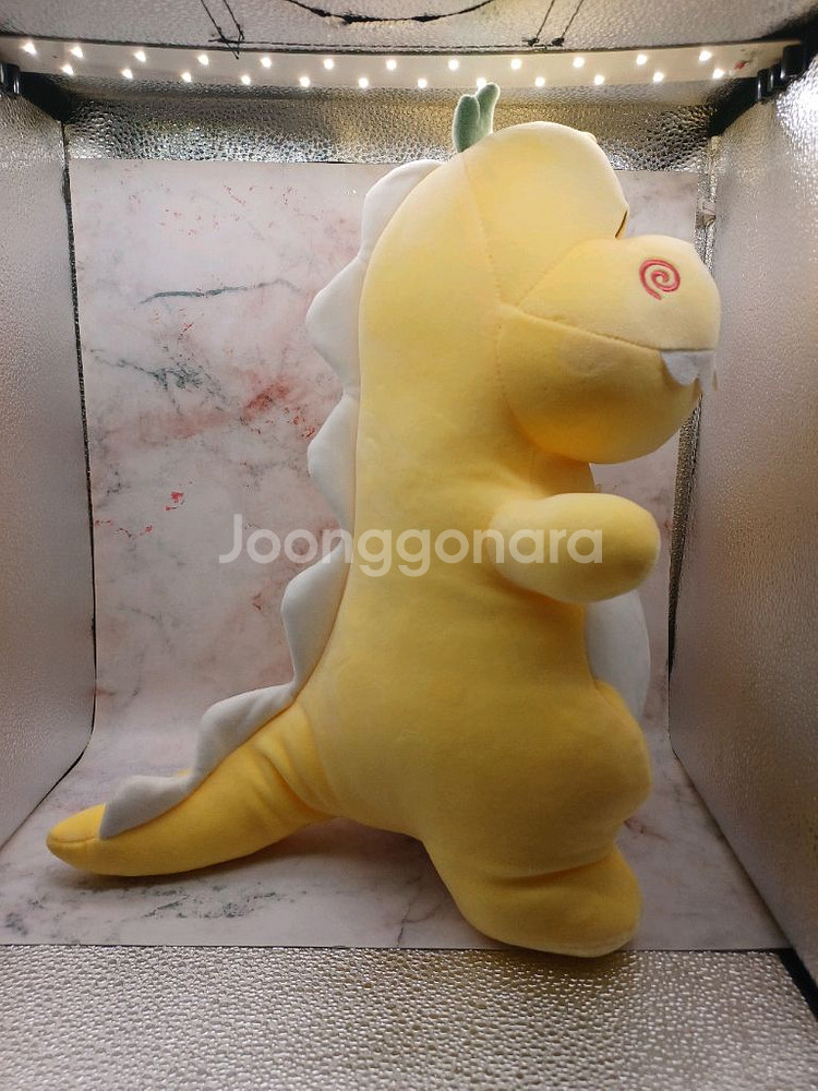 짱오락실 파스텔 공룡인형(노랑) 35cm--1
