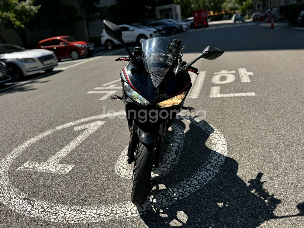 야마하 yzf r3 18년 풀배기 블박튜닝 팝니다--1
