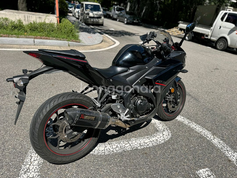 야마하 yzf r3 18년 풀배기 블박튜닝 팝니다--4